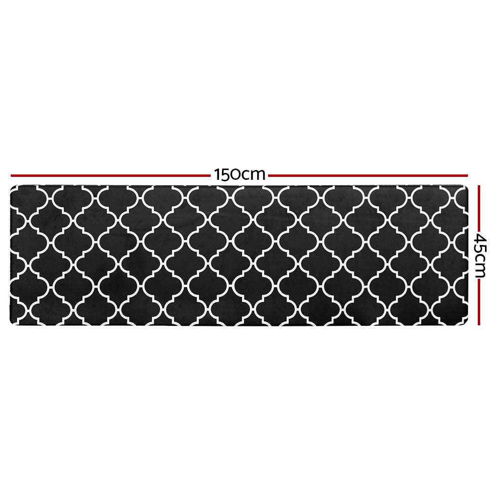 Artiss Kitchen Mat PVC Floor Rug Carpet Non-slip