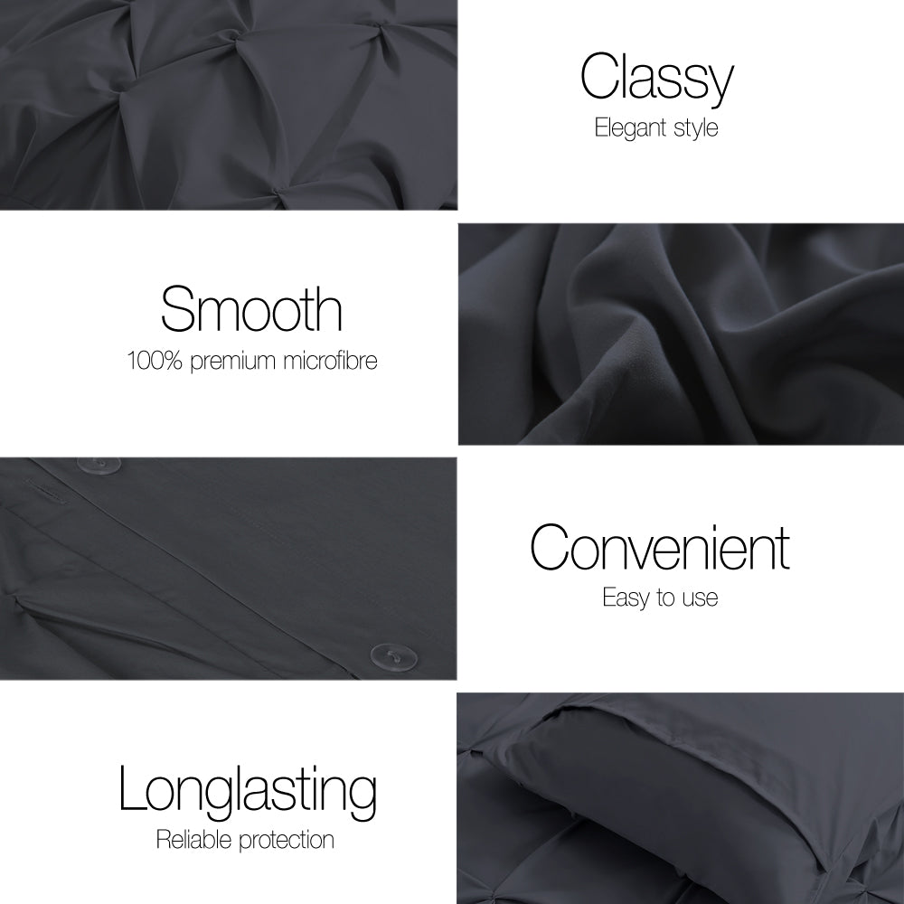 Textured fabric with features highlighted on a white background