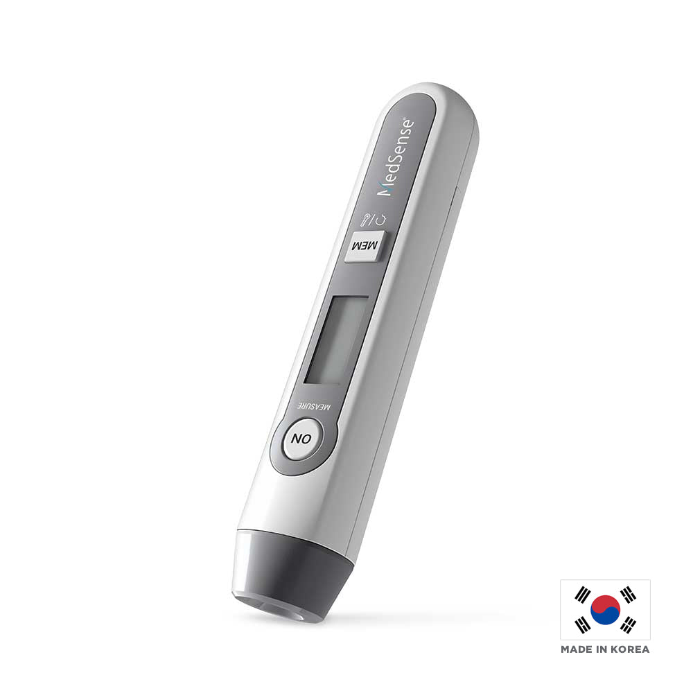 Digital pen with 'MedSense' branding on a white background