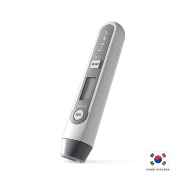 Digital pen with 'MedSense' branding on a white background