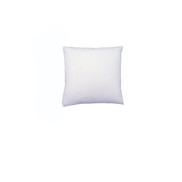 White pillow on a white background