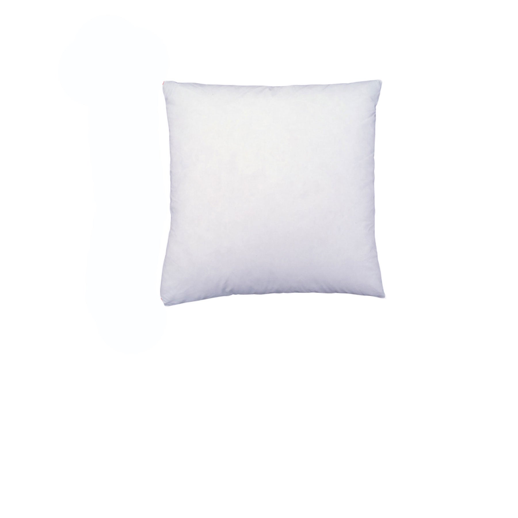 White pillow on a white background