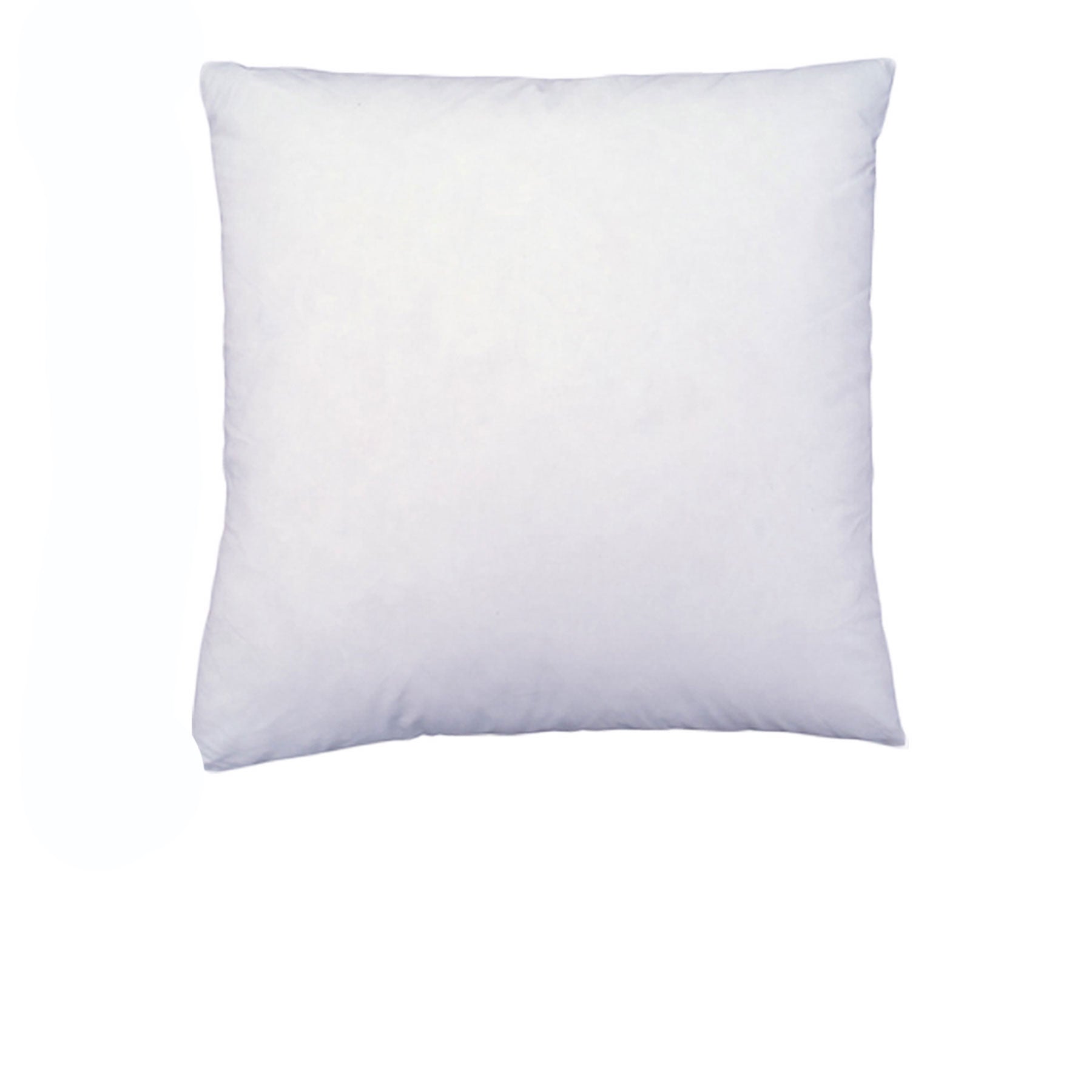 White pillow on a white background