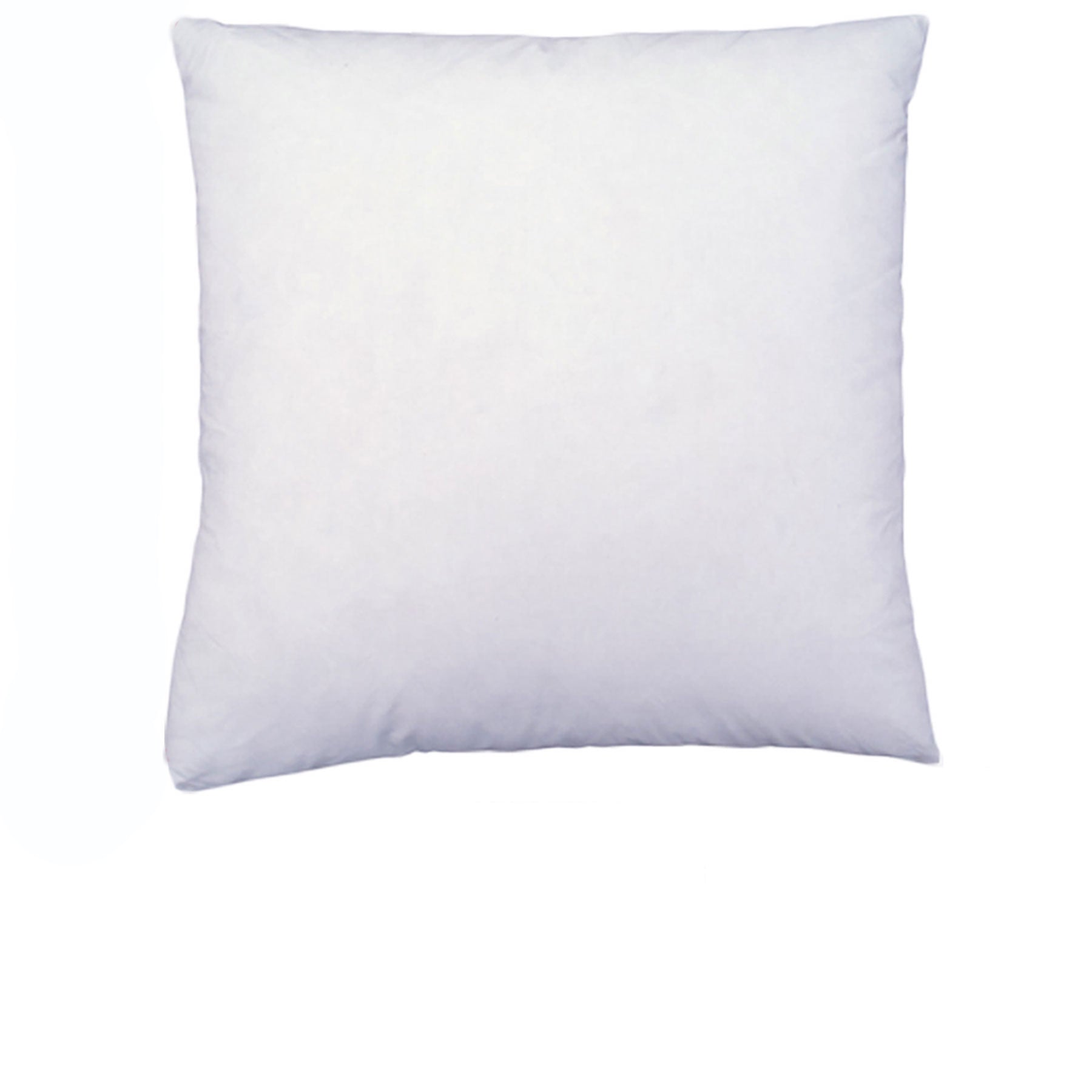 White pillow on a white background