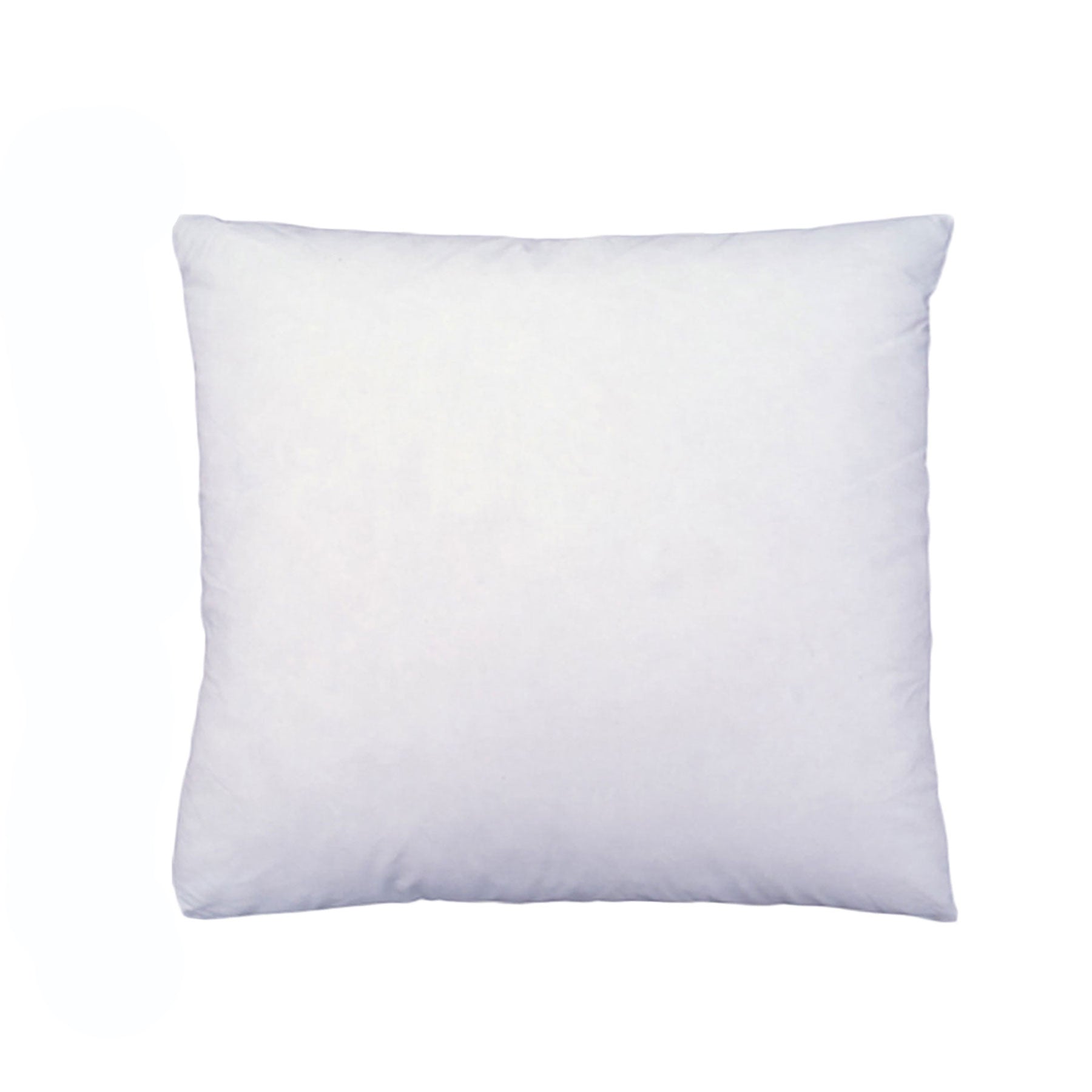 White pillow on a white background