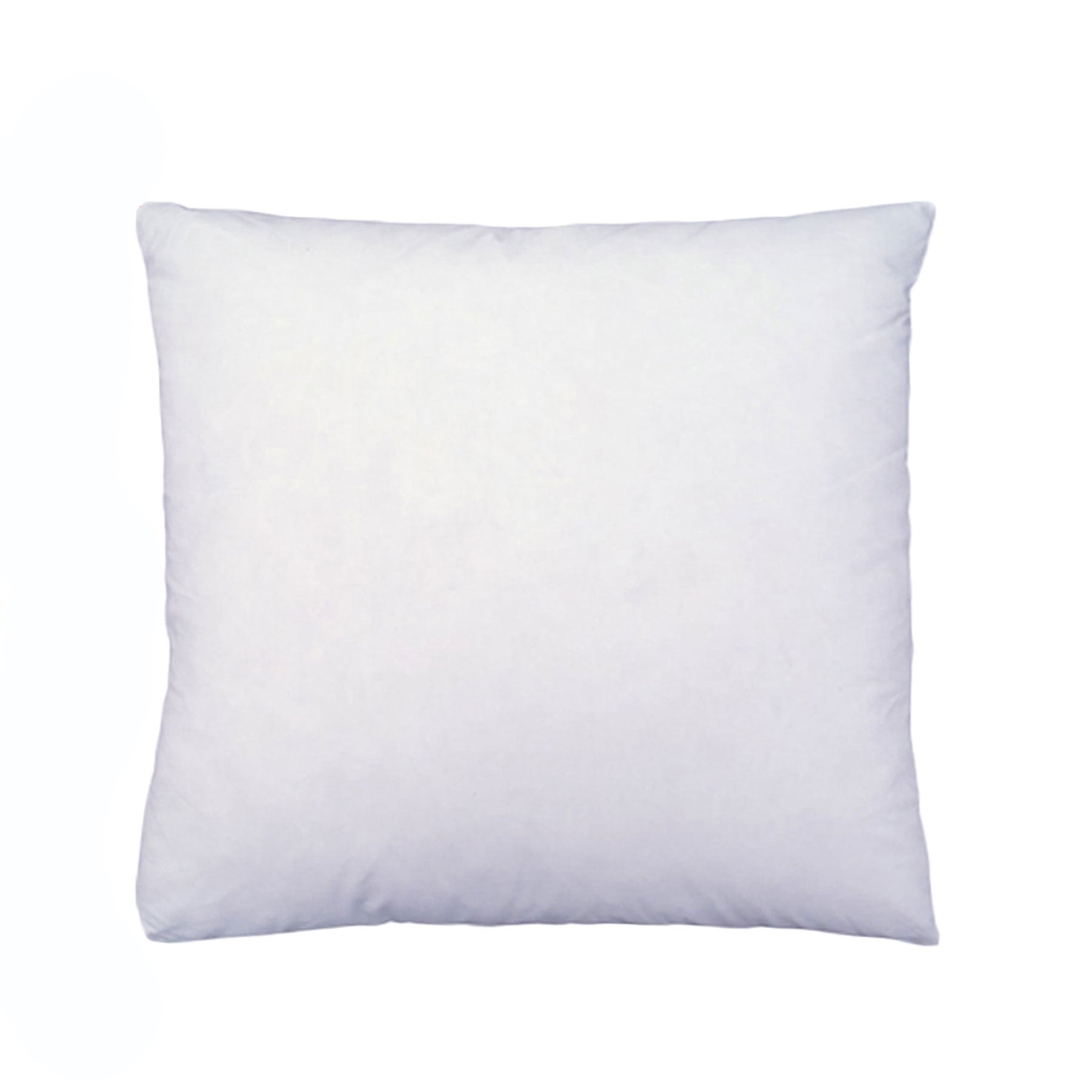 White pillow on a white background