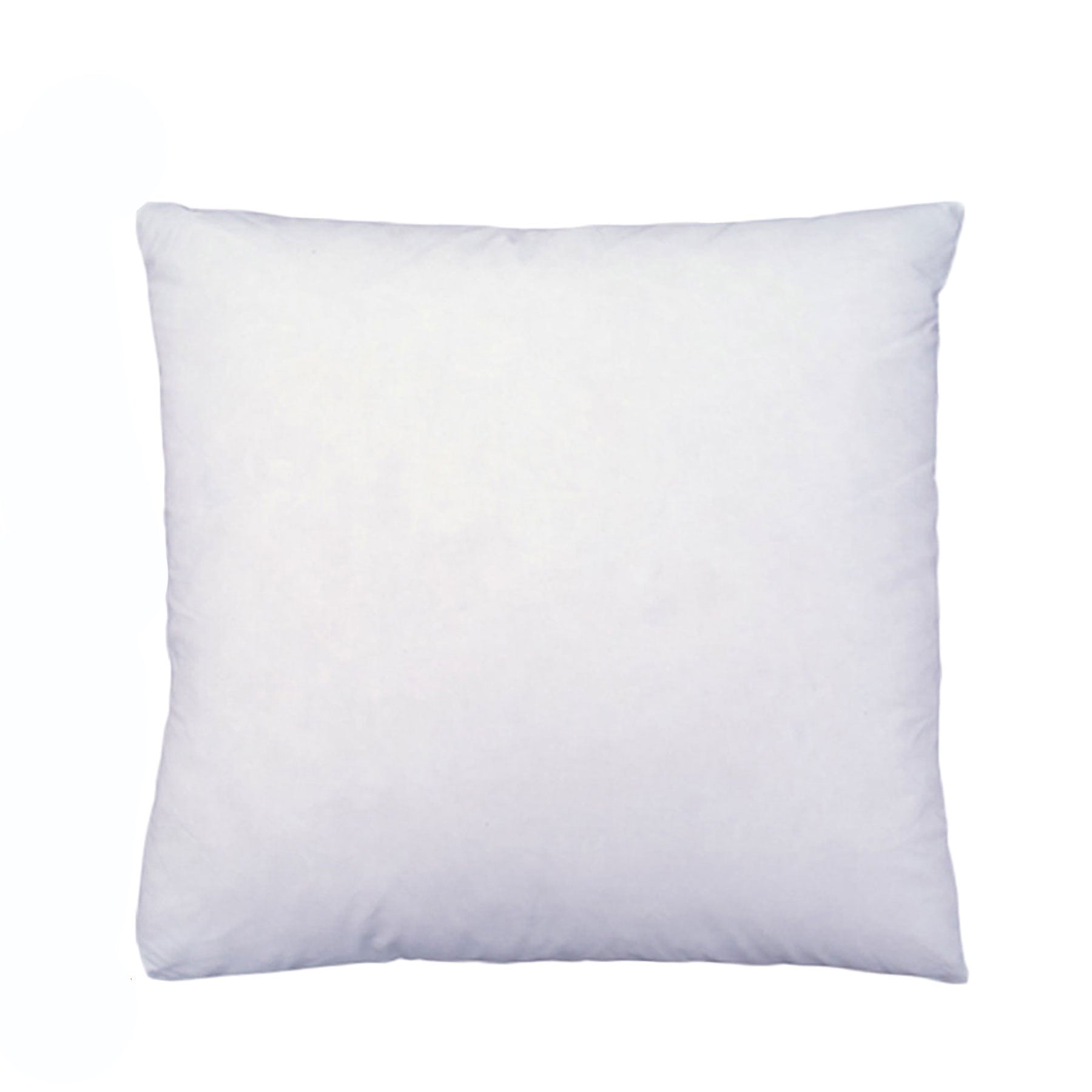 White pillow on a white background