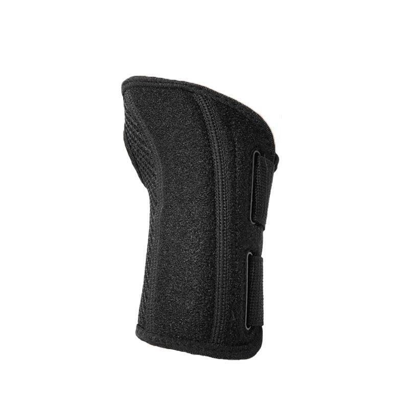 Black tactical holster on a white background