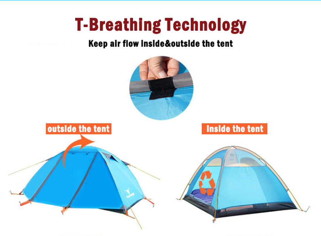 2 Person Portable Outdoor Lightweight Tent