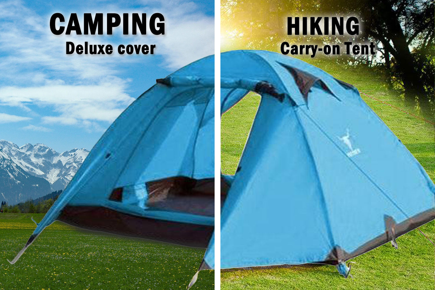 2 Person Portable Outdoor Lightweight Tent