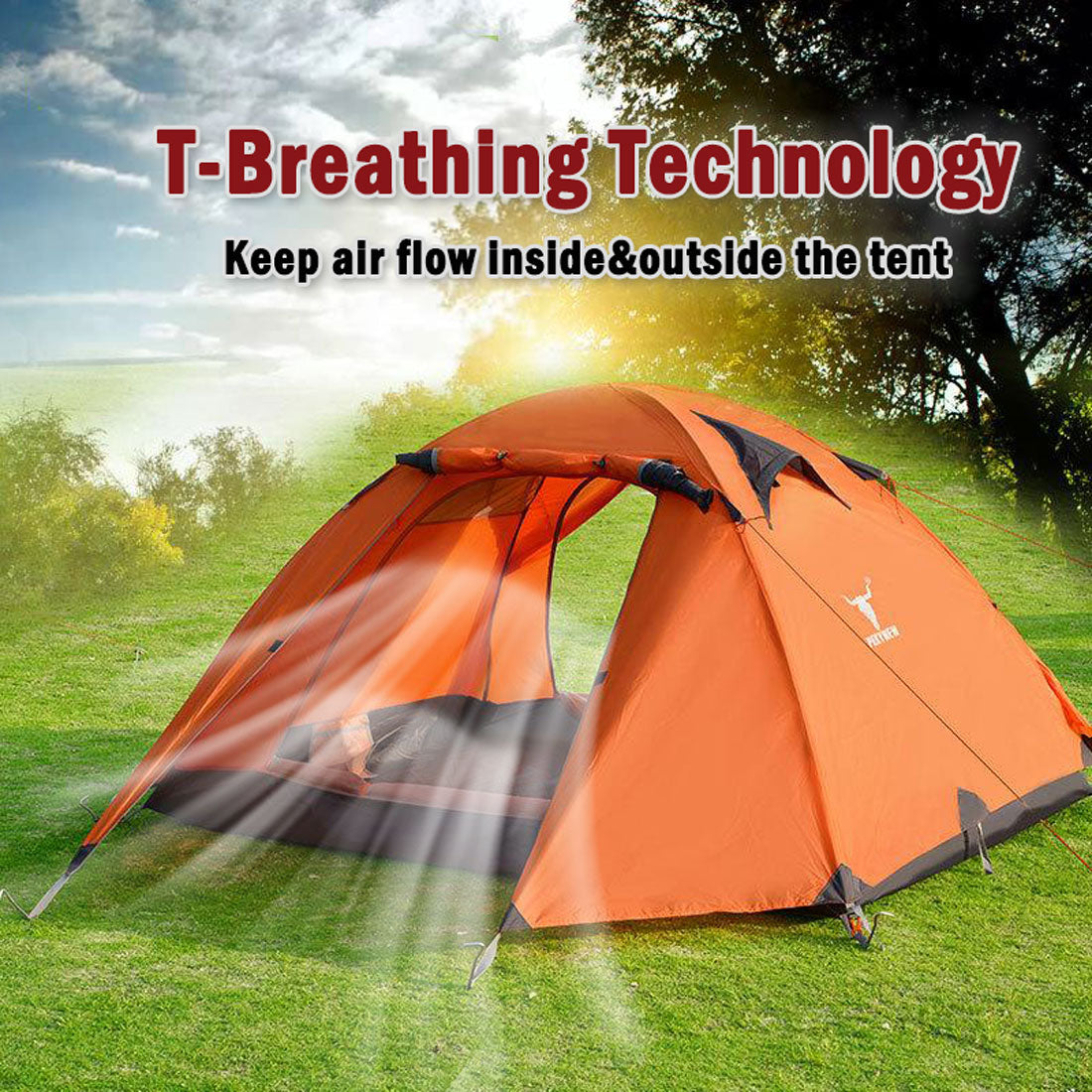 2 Person Portable Outdoor Lightweight Tent