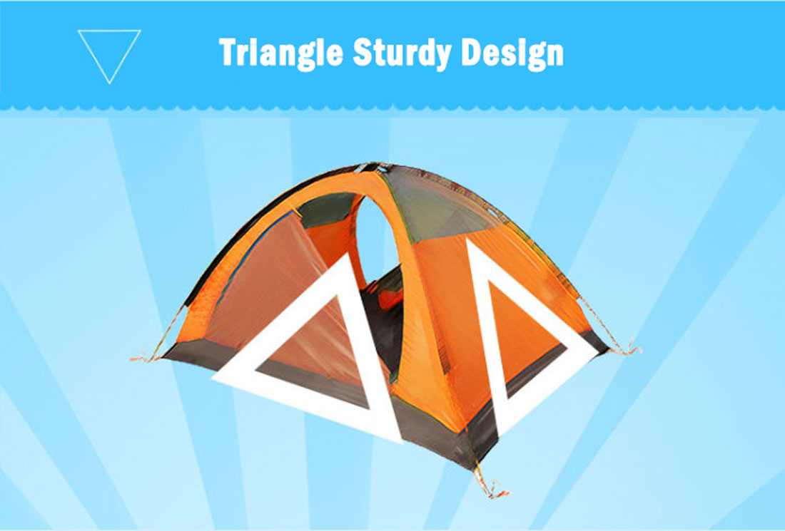 2 Person Portable Outdoor Lightweight Tent