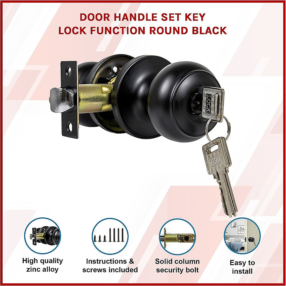 Door Handle Set Lever Privacy Function