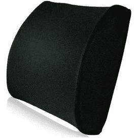 Black rectangular object on a transparent background