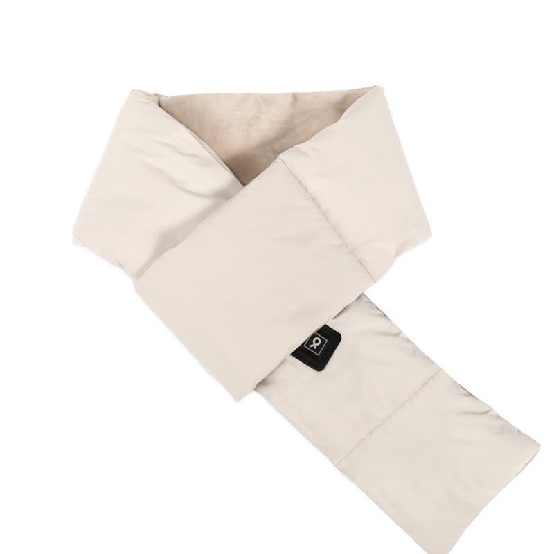 Beige fabric swaddle on a white background