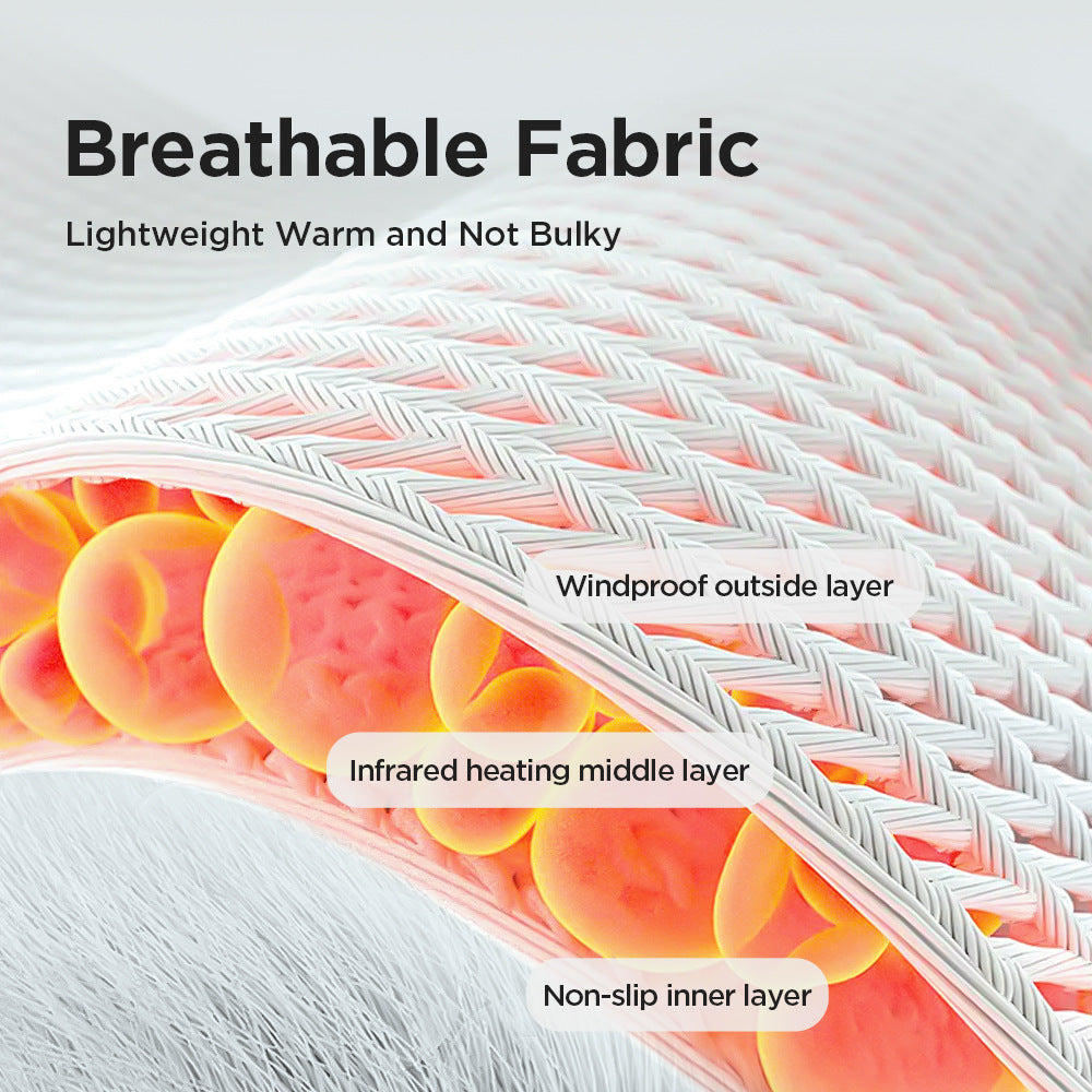 Cross-sectional view of breathable fabric with labeled layers on a white background