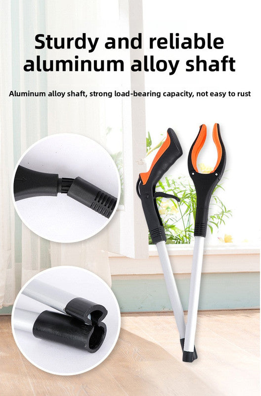 Two garden tools with an aluminum alloy shaft on a light background