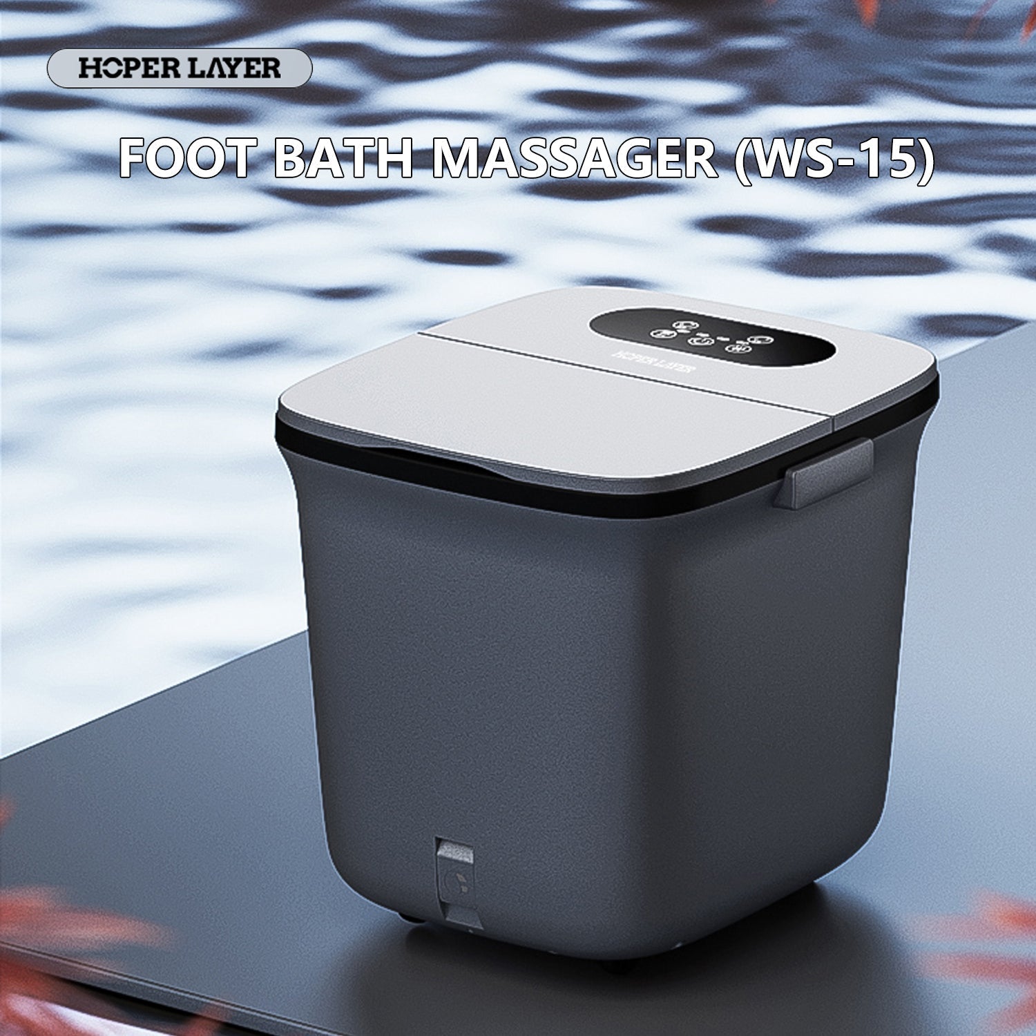 Hoper Layer Foot SPA Airbag Squeezing Foot Bath Massager