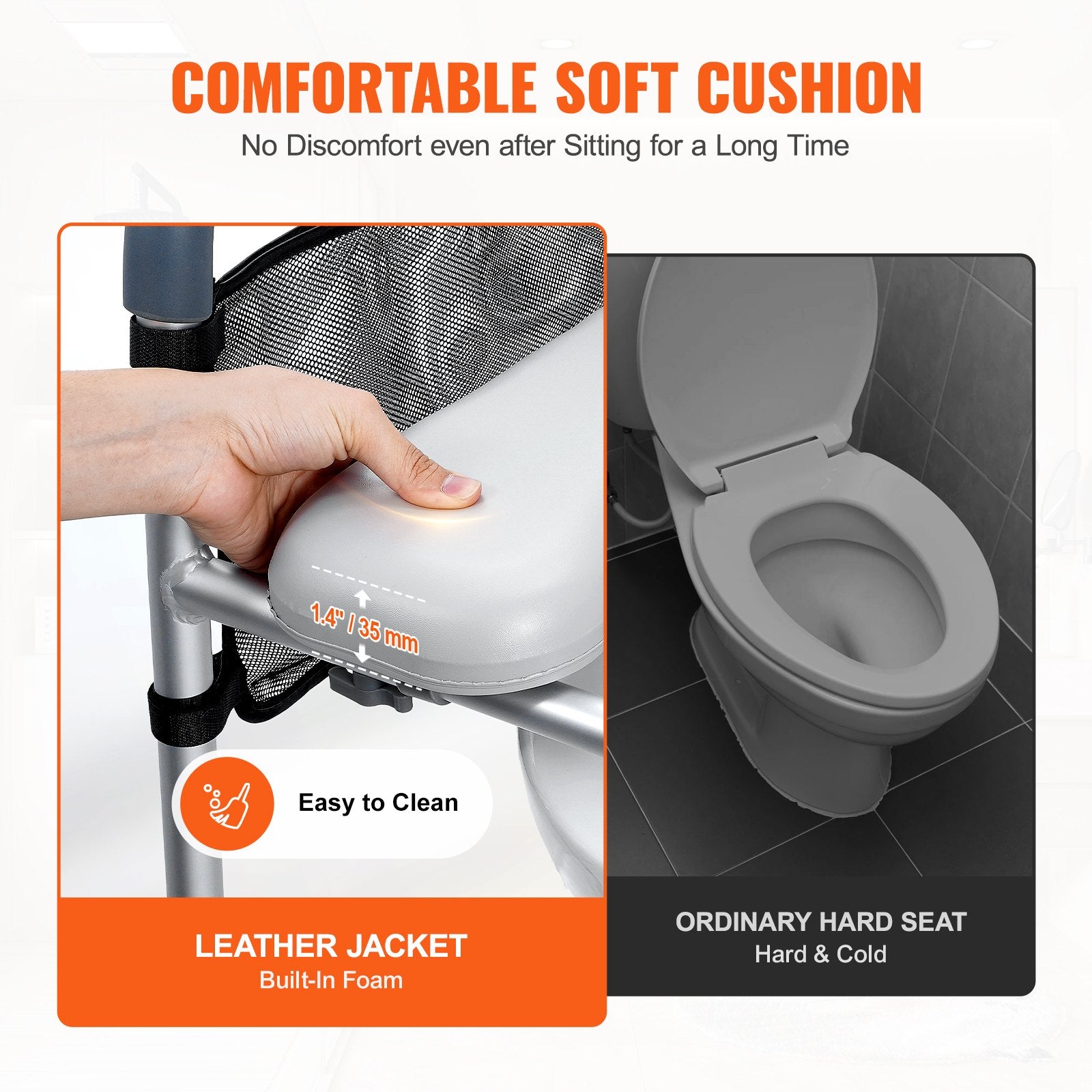 VEVOR Raised Toilet Seat