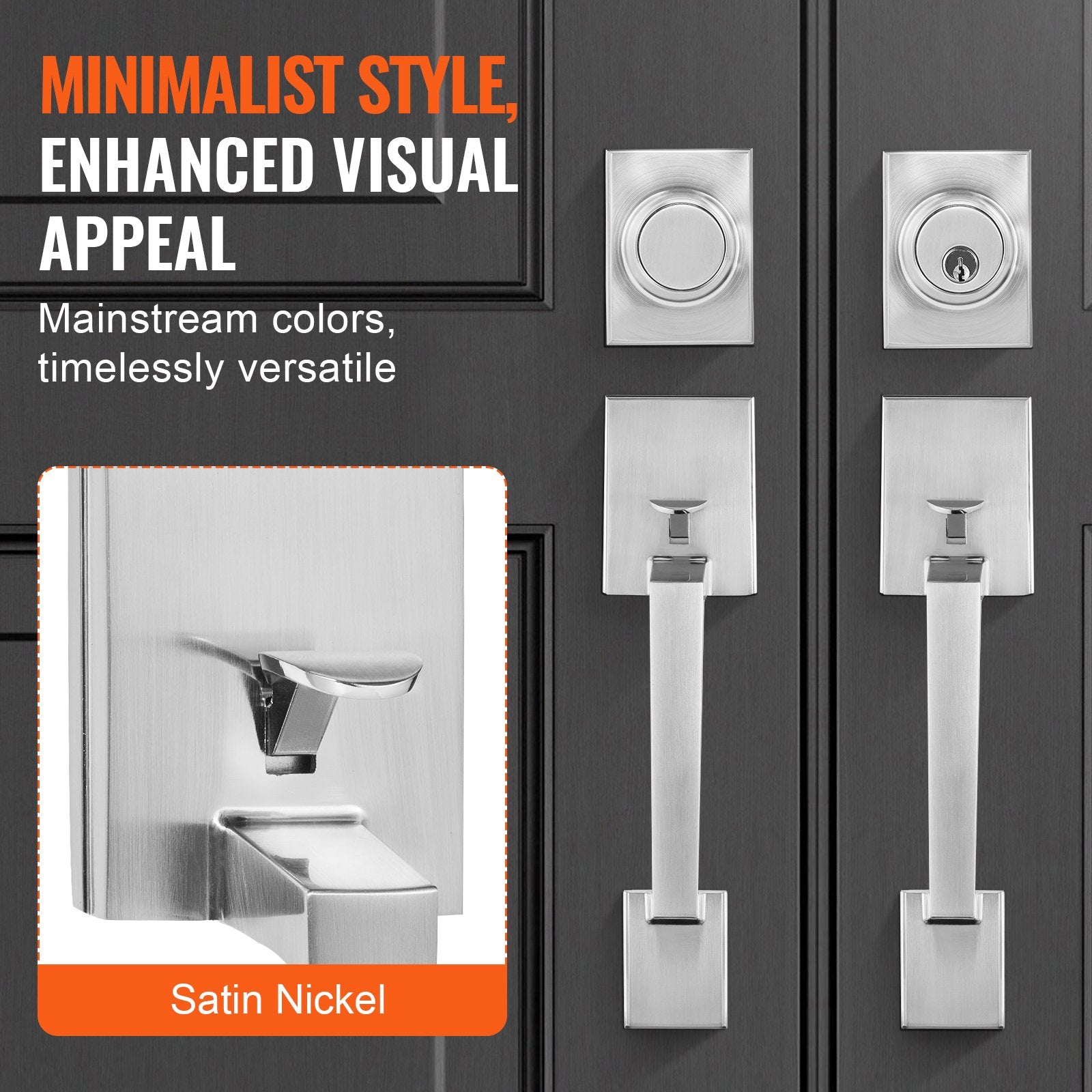VEVOR Double Door Handle Set