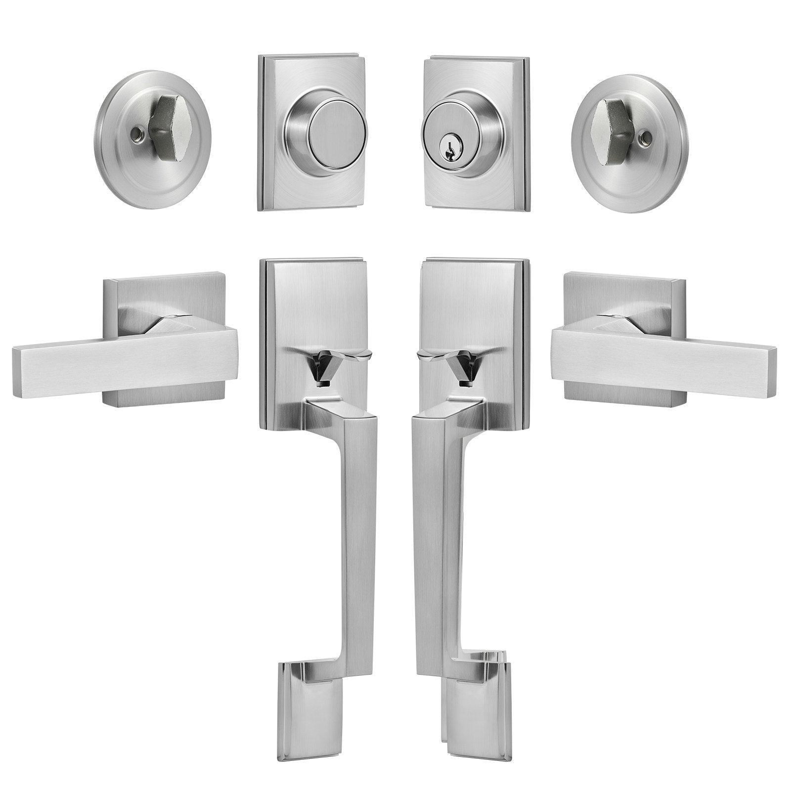 VEVOR Double Door Handle Set