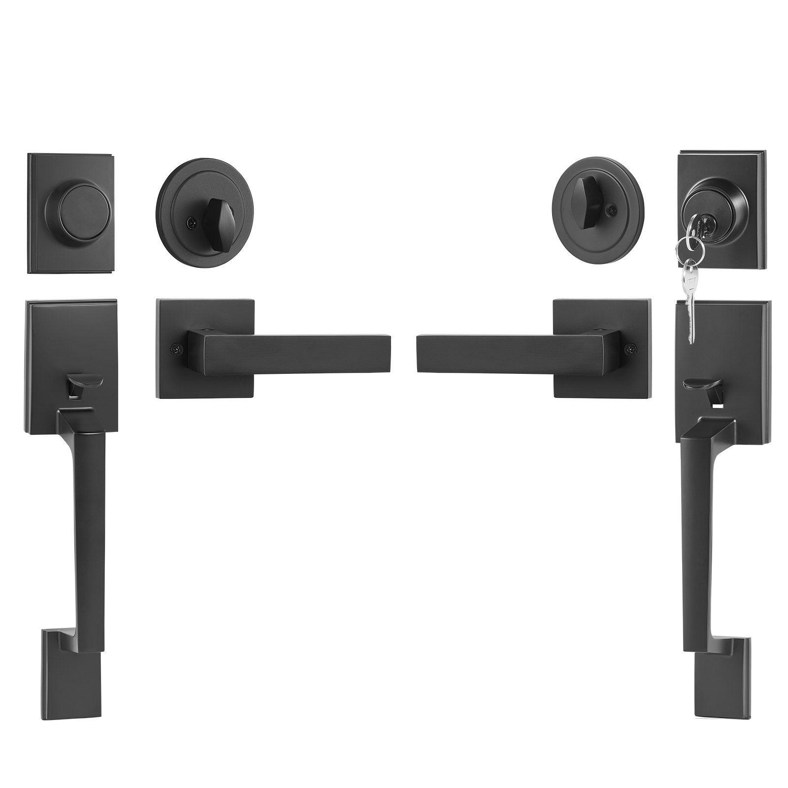 VEVOR Double Door Handle Set